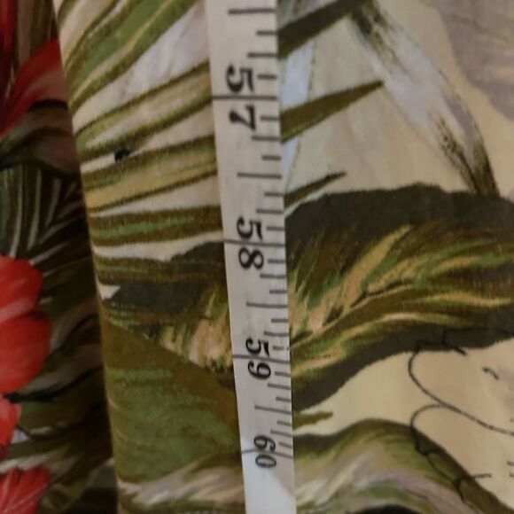 Spense Green Tropical Floral Wrap  Maxi Dress XL - Picture 8 of 8